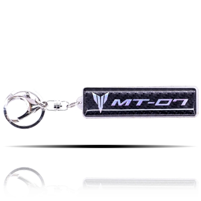 YAMAHA MT 07 5D KARBON FİBER ÜZERİ HOLOGRAM BASKILI ANAHTARLIK