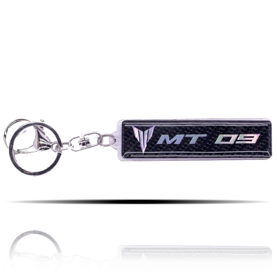 YAMAHA MT 09 5D KARBON FİBER ÜZERİ HOLOGRAM BASKILI ANAHTARLIK