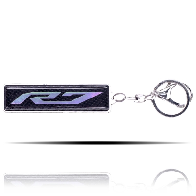 YAMAHA R7 5D KARBON FİBER ÜZERİ HOLOGRAM BASKILI ANAHTARLIK